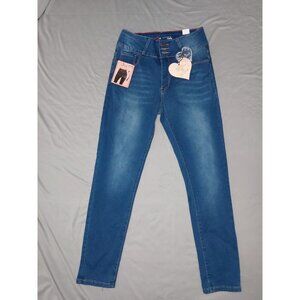 Heart & Lovely Womens Stretch Jeans Size 1 Medium Wash Cotton Blend NEW TAGS